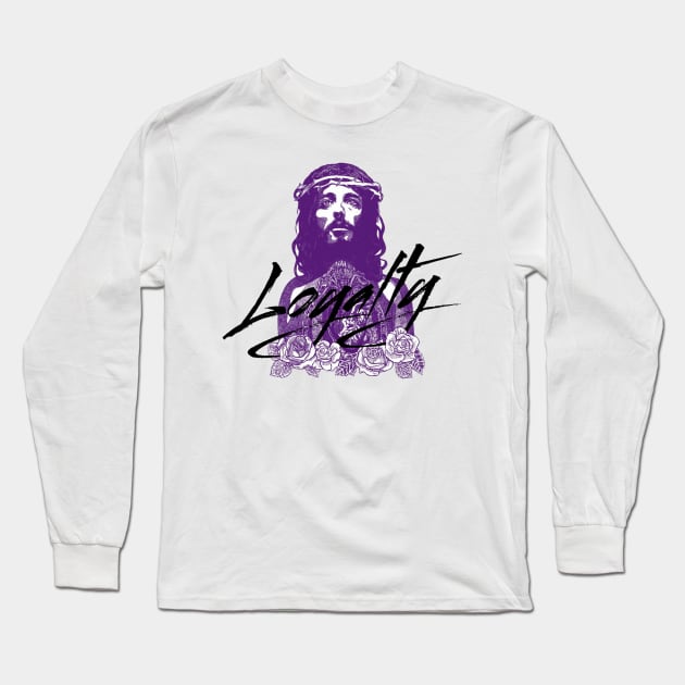 Loyalty to Jesus Long Sleeve T-Shirt by DJKadel